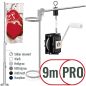Preview: Fahnenmast Windtracker Kurbel PRO 900cm